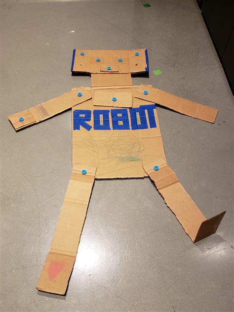 Cardboard Robot Alsc Blog