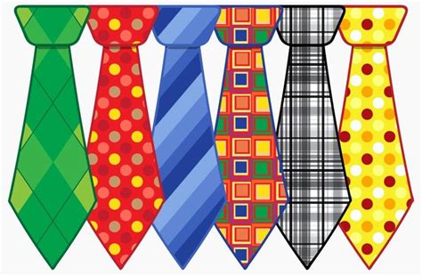 Corbatas Corbata Para Colorear Corbatas Dibujo Clipart