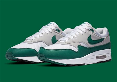 The nike air max was introduced in 1987 being the first model to display the visible air technology. Nike Air Max 1 Anniversary Orange and Hunter Green - Release Date | Six Figure Sneakerhead