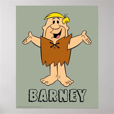 The Flintstones Barney Rubble Poster