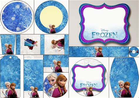 Cumpleaños De Frozen Etiquetas Para Candy Bar Para Imprimir Gratis