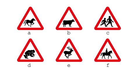 Uk Road Sign Quiz Test Your Knowledge
