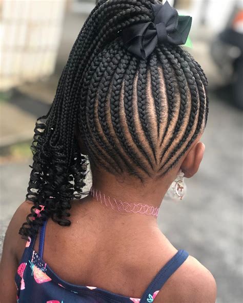 Back To School Braided Hairstyles For Black Girls With Natural Hair