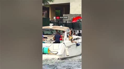 Risky Walk On The Miami River Boat Zone Youtube
