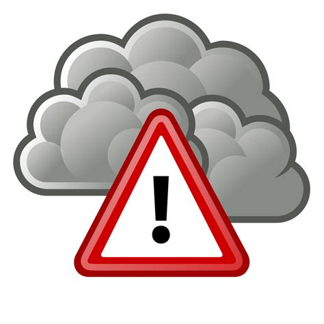 Severe Weather Alert Icon Free Download On Iconfinder