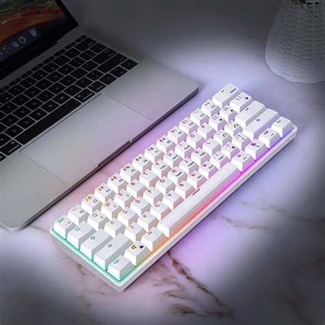 Led Rainbow Custom Gaming Keyboard Mechanical Keyboard Etsy