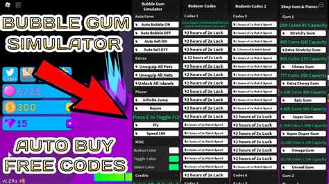New Bubble Gum Simulator Gui Bubble Gum Sim Hacks Not Patched
