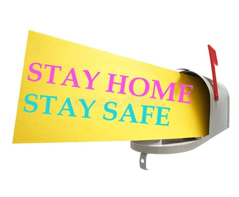 Stay Home Stay Safe Let S Stop Covid 19 Stock Image Image Of Object Covid 182057187
