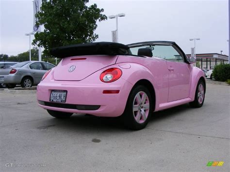 The volkswagen new beetle is a compact car, introduced by volkswagen in 1997, drawing heavy inspiration from the exterior design of the original beetle. 2006 Custom Pink Volkswagen New Beetle 2.5 Convertible ...