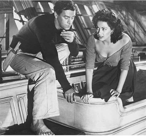 John Ireland And Yvonne ️de Carlo From Their 1952 Film Hurricane Smith Yvonne De Carlo