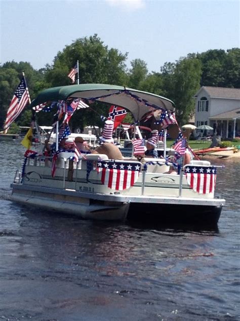 The pictures come from our sailboat, wine down. Roscommon, MI - Lake James 4th of July boat parade 2013 ...