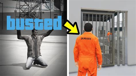 GTA What Happens If You Get BUSTED In The Prison YouTube