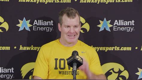 Iowa Wrestling Head Coach Tom Brands Talks Ahead Of The 2021 Collegiate