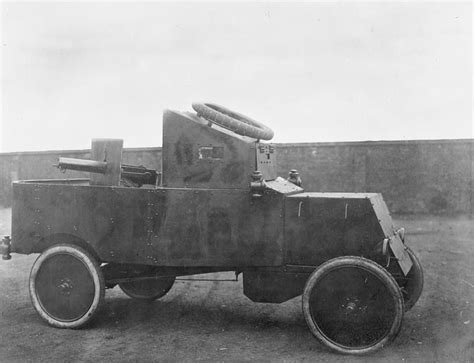 Ford Armoured Car Used On The Eastern Front By The Armoured Car