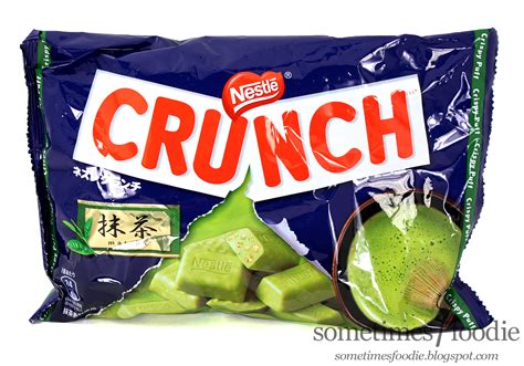 Well, if you are at the store, it's not really a tough choice. Sometimes Foodie: Mini Green Tea Crunch Bars- Asian Food ...