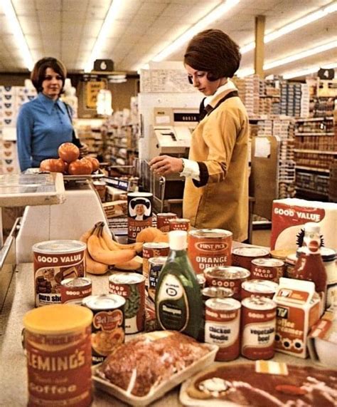 The Grocery Check Out Circa 1970 Fleming Company Photo Photo