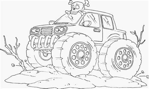 Free printable truck coloring pages. Drawing Monster Truck Coloring Pages with Kids