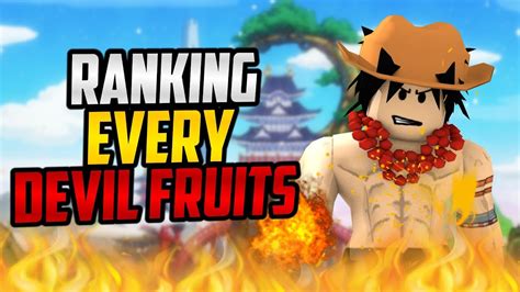 🌟 Ranking Every Devil Fruits In Blox Piece Youtube