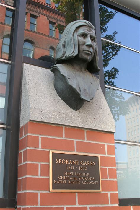 Chief Spokane Garry Was A Native American Leader Of The Middle Spokane