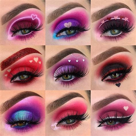 All My Valentine Looks So Far 😏 Can You Guys Tell This Is My Favorite Time Of Year Makeup