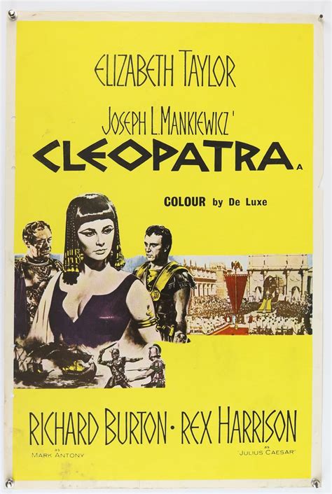 Cleopatra 1963 Original German Movie Poster Ubicaciondepersonascdmxgobmx