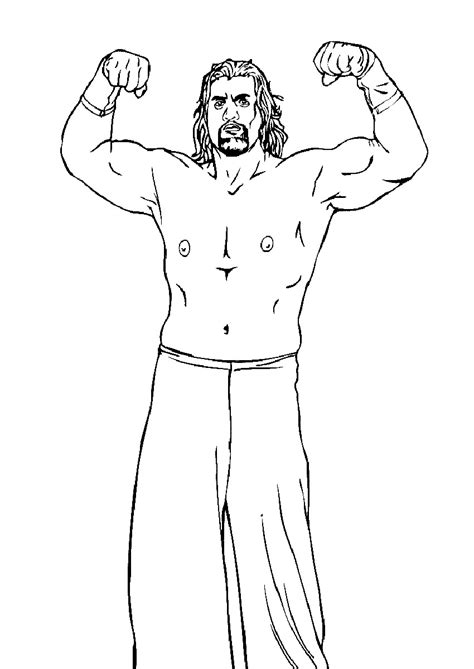 Wwe Coloring Pages Roman Reigns Posted By Stacey Joseph