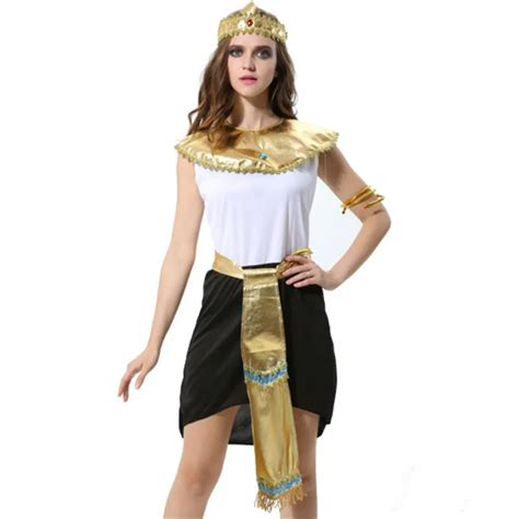 2023 Best Selling Hot Adult Couples Clothing Egyptian Pharaoh Egypt Queen Cosplay Costumes Arab
