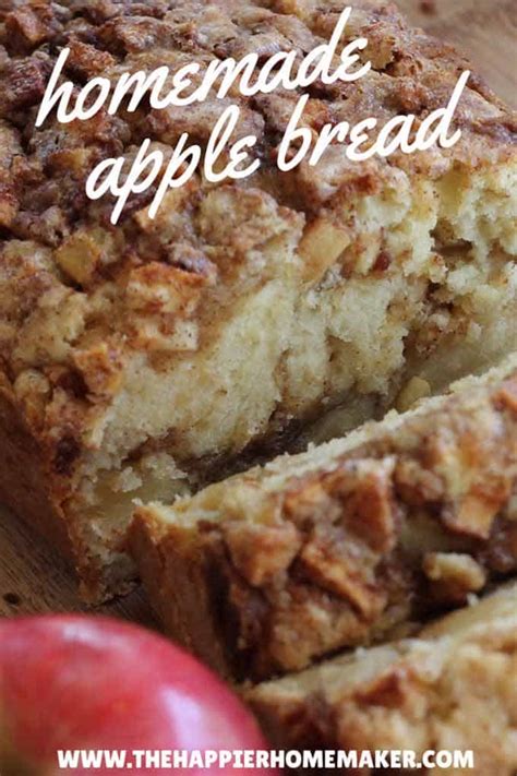 I love using honeycrisp, braeburn or granny smith. The BEST Cinnamon Apple Bread Recipe | The Happier Homemaker