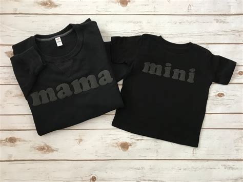 Mama And Mini Shirts Mommy And Me Shirts Mama T Shirt Mom Etsy