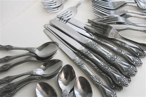 Maybe you would like to learn more about one of these? vintage Stanley Roberts Korea stainless flatware, heavy ...