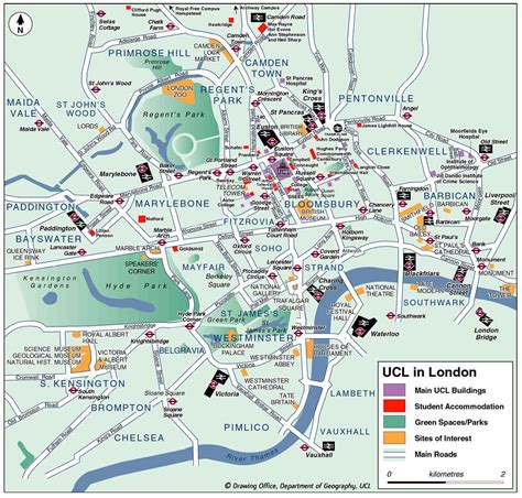 City Center Map Of London London Attractions London Travel London Map