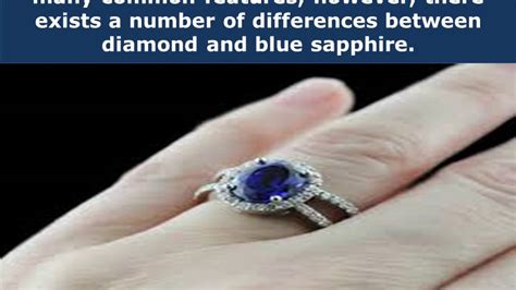 Difference Between Blue Sapphire And Blue Diamond Youtube
