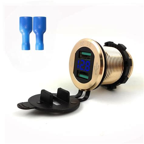Different brands usb wall chargers have different power rating , what are volts / amps requirements to safely charge a fitbit ionic with a wall usb. 9V 12V 18W Car Charger Charge Socket QC3.0 USB Port LED ...