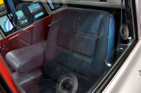 Just A Car Guy Levi Denim Material Seat And Door Panel Material Jeep