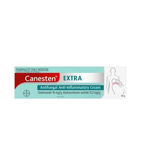 Canesten Extra Anti Fungal Anti Inflammatory Cream 30g Pharm Only Med