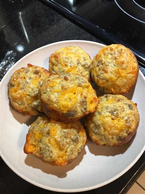 Easy Cheesy Sausage Muffins Id By Budget Com