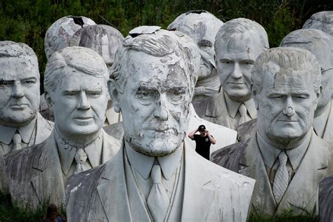 PHOTOS Rescued Busts Of Former U S Presidents From The Closed