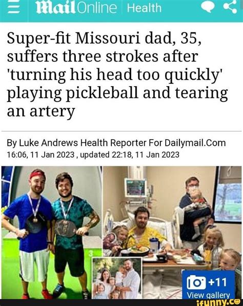 Health Super Fit Missouri Dad Suffers Three Strokes After Turning