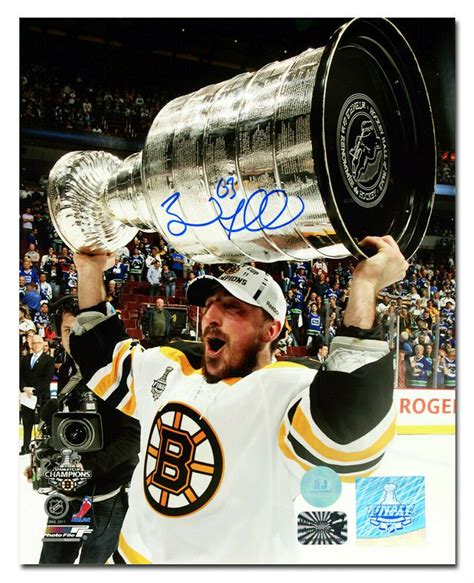 Brad Marchand Boston Bruins Autographed 2011 Stanley Cup Champion 8x10