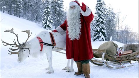 Lo Mejor De El Reno De Papá Noel Santa Claus En Laponia Santatelevision
