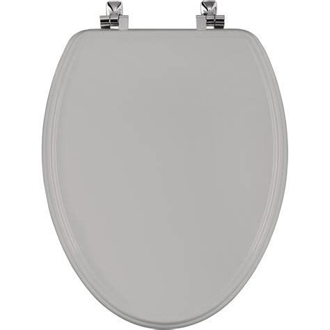 Bemis Sta Tite Elongated Closed Front Toilet Seat In Grey 1526ch 162