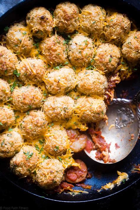 They're so good i kept gobbling them up so fast every time i tested the recipe. Cajun Cauliflower Tater Tots Casserole | Food Faith Fitness