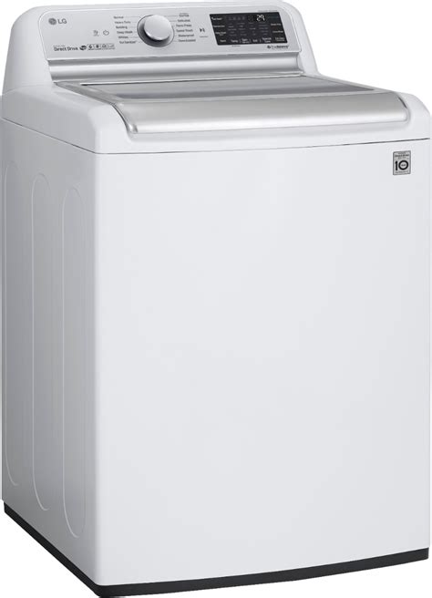 Lg 55 Cu Ft High Efficiency Smart Top Load Washer With Turbowash3d