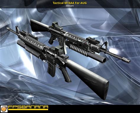 Tactical M16a4 For Aug Counter Strike Source Mods
