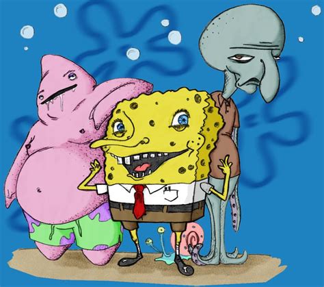 11 Disturbing Spongebob Images That Will Haunt Your Childhood