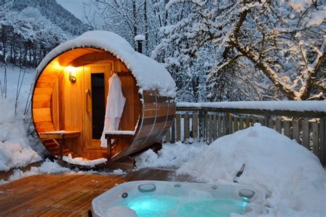 Luxury Outdoor Saunas Oasis Hot Tub And Sauna Of New England Traditional Patio Boston By