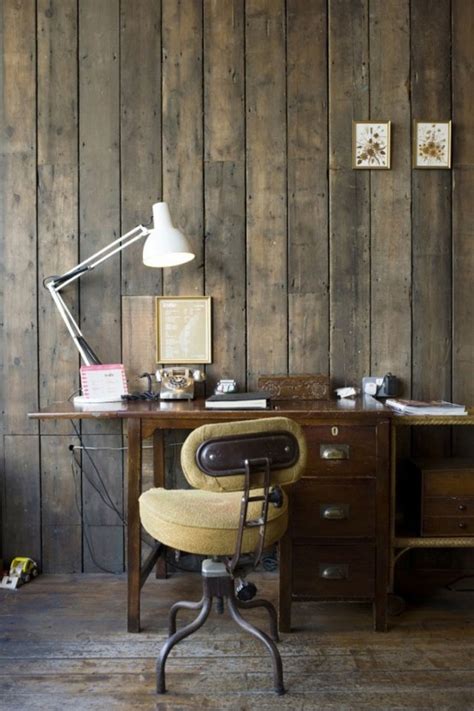 42 Awesome Rustic Home Office Designs - DigsDigs