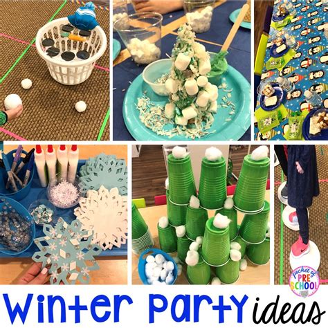 Classroom Winter Party Pocket Of Preschool