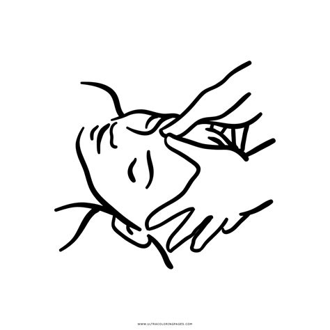 Massage Coloring Pages
