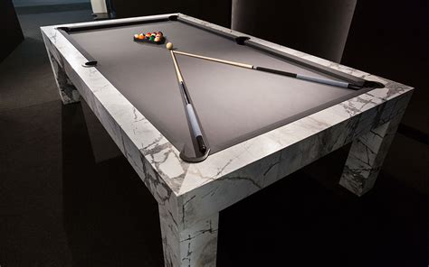 tavolo da biliardo moderno di lusso professionale dedalo stone